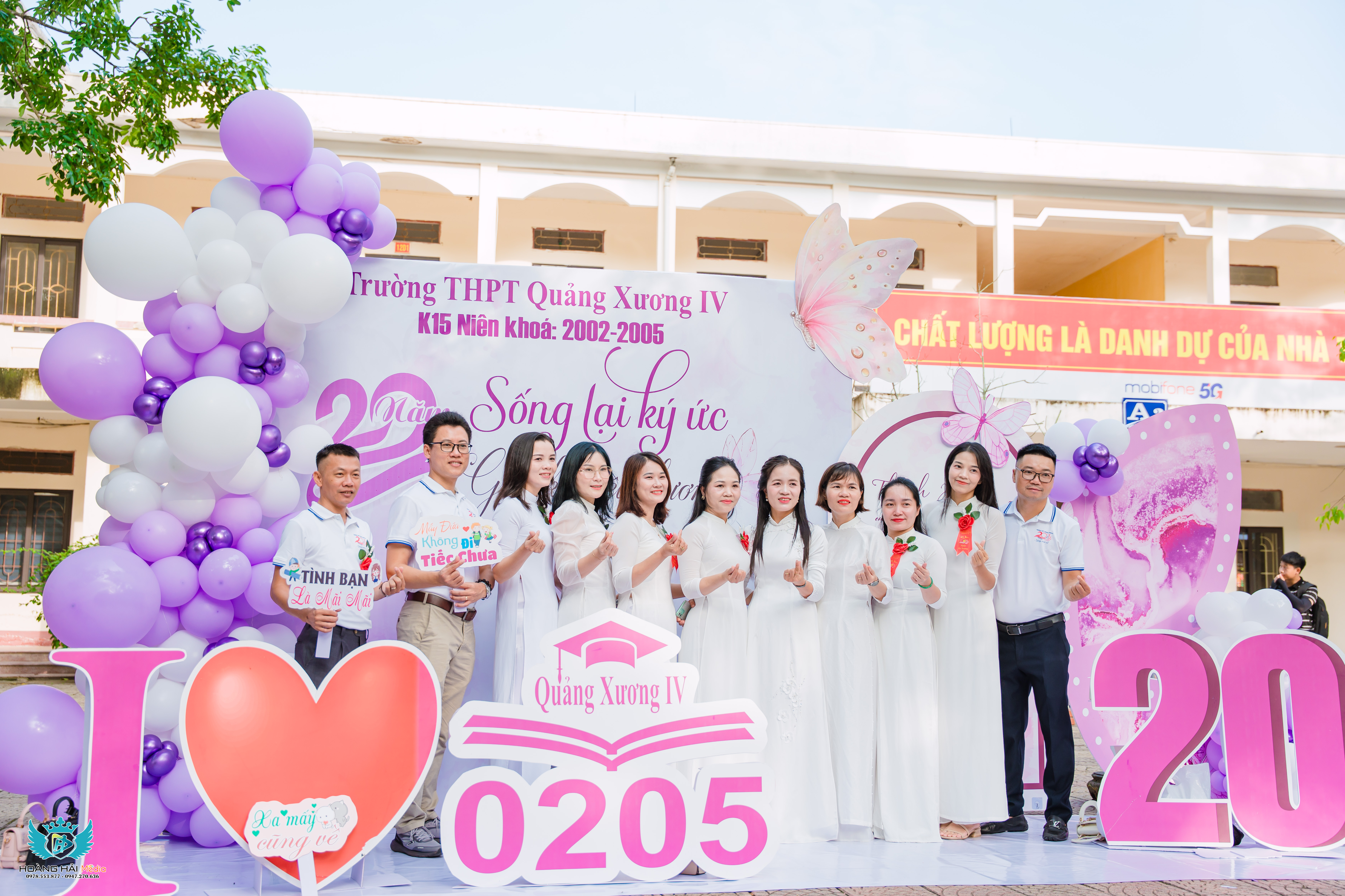Kỷ niệm ngày trở về Trường THPT Quảng Xương 4 Thanh Hóa 2025